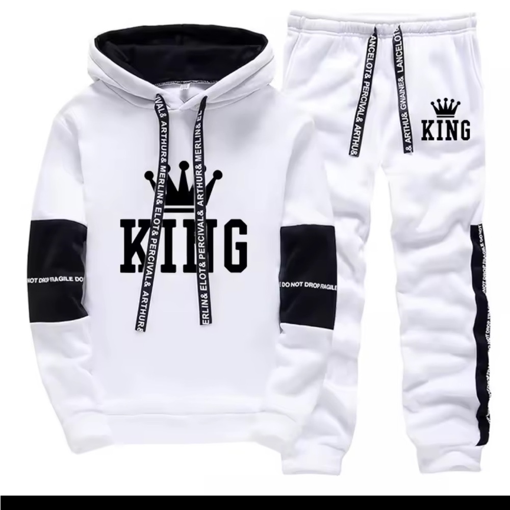 KING Hoodie and joggers